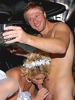 hot bride fucked in limo by grooms maid real hot amateur sex party