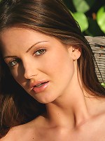 Sandra Shine strips off her white shirt and skirt