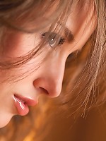 Malena Morgan strips off her white bra