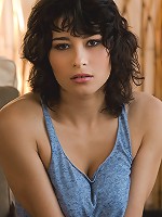 Raven Rockette pulls off her soft top and jeans