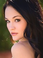 Logan Drae undresses outdoors