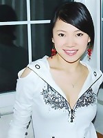 Homemade photos of cute Asian girlfriend posing for the camera