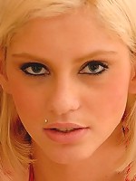 Christine fills her pussy with panties