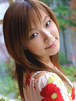 Yua Aida strips out of her matching bra and panties