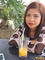 Shy Filipina reveals thick bush before getting poked hard