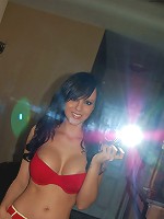 Bryci takes some mirror shots naked with a lollipop!