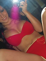 Bryci takes some mirror shots naked with a lollipop!