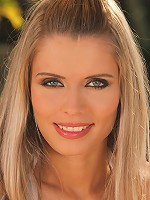 Dominika - Sunshine Cutie - Cutie in high heels loves to strip