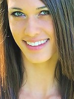 Tiffany in the park going topless