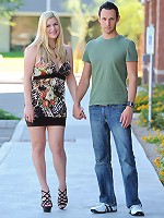 Danielle naked in public