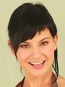 Evelin G takes a shower