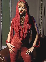 Sexy-Babes.tv (Pics) - Charlie Laine - Charlie Laine shares her nice tits and pussy on the sofa