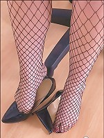 Busty foot fetish blonde